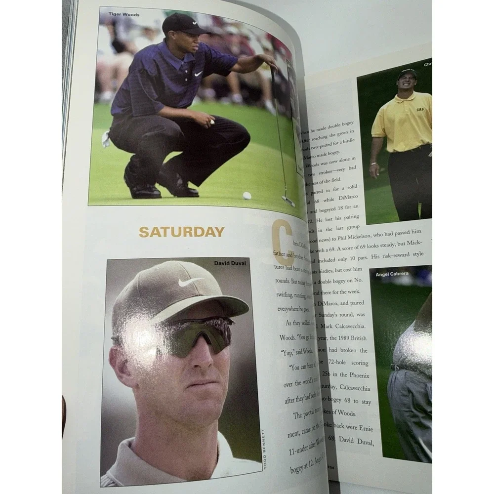 Masters 2002 Tournament Guide Augusta Magazine Tiger Woods Era